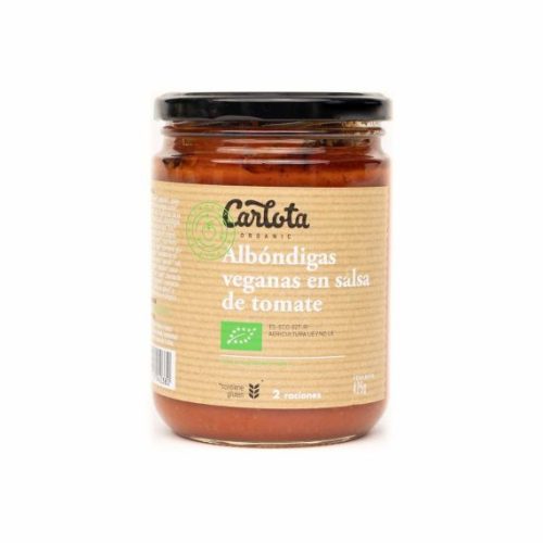 MANDONGUILLES VEGANES EN SALSA DE TOMÀQUET BIO