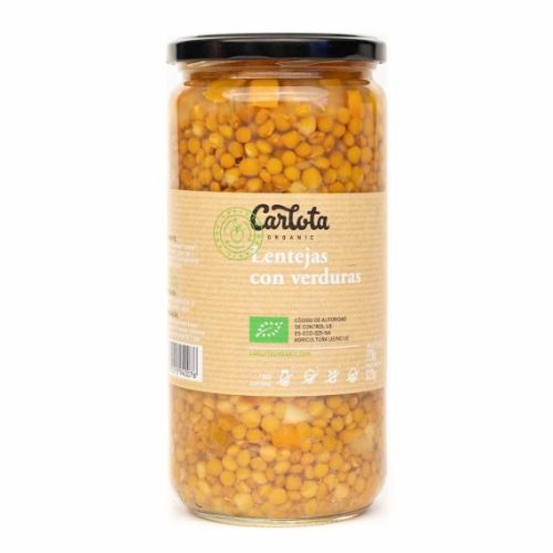 LLENTIES AMB VERDURES BIO