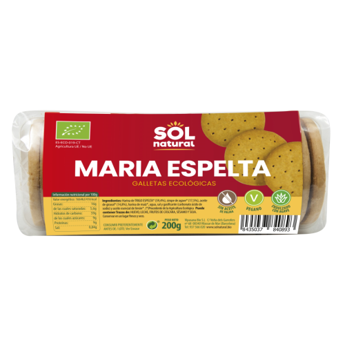 Galetes Maria d'Espelta BIO