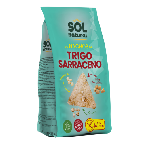 Nachos de Fajol, Amarant i Quinoa sense Gluten BIO