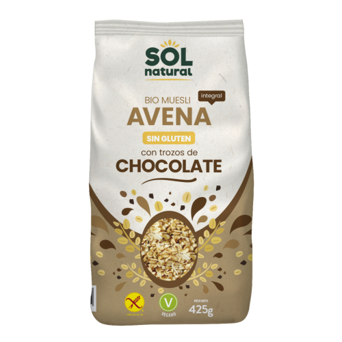 Muesli d'Avena Xocolata Sense Gluten BIO