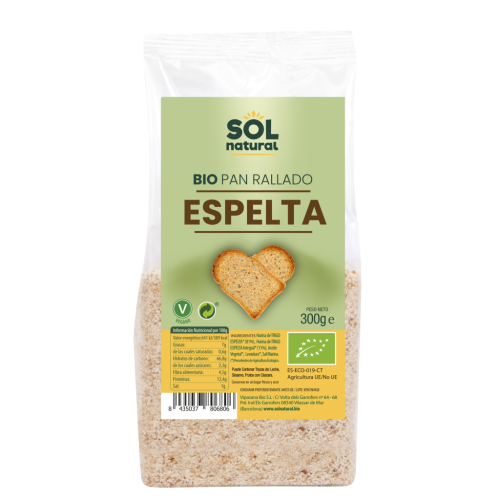 Pa Ratllat d'Espelta BIO Sol Natural