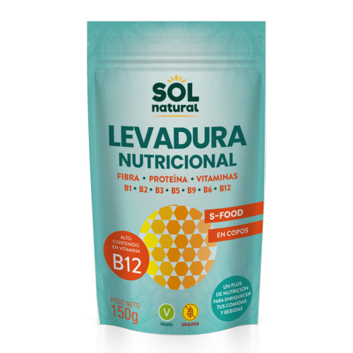 Llevat Nutricional amb Vitamina B-12 Sol Natural
