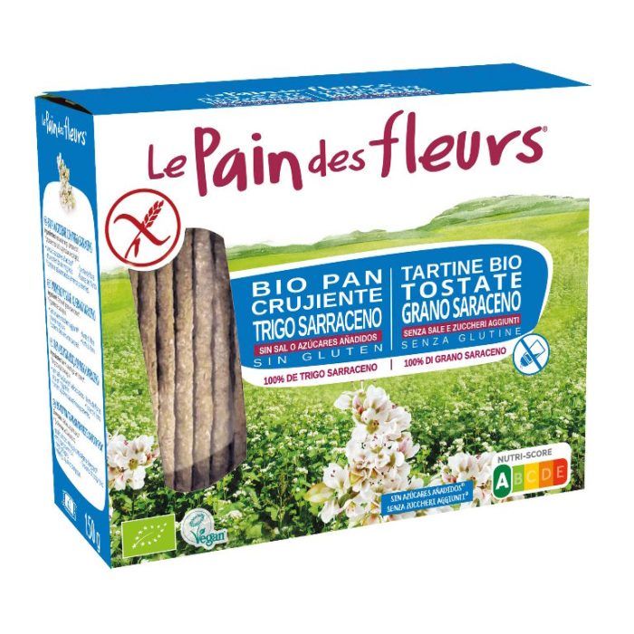 CRÀCKER DE FAJOL SENSE SAL LE PAIN DES FLEURS 150 G