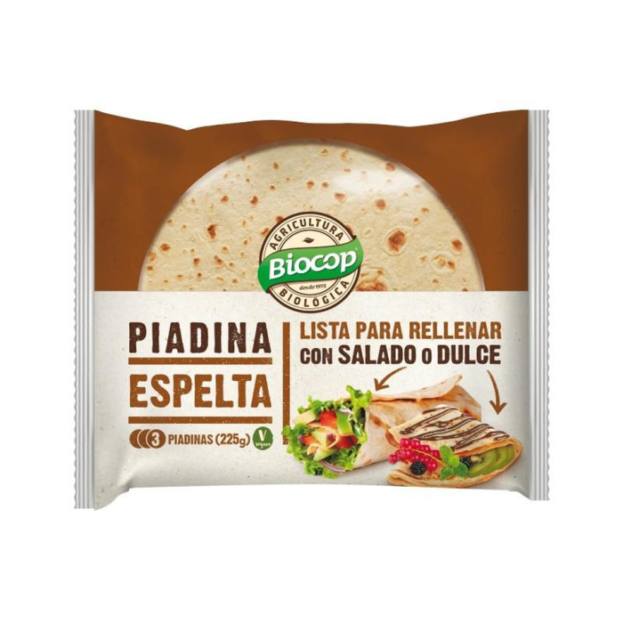 PIADINA D’ESPELTA BIOCOP 225 G