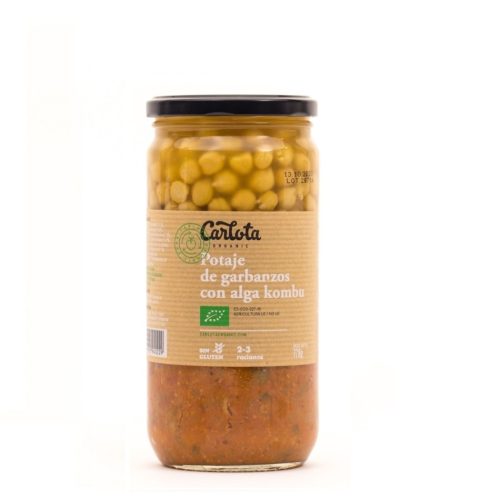 POTATGE DE CIGRONS AMB ALGA KOMBU BIO