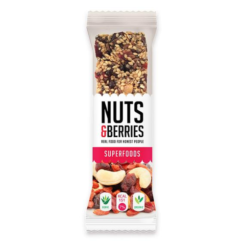 Barreta Superfoods Nuts&Berries 40 g
