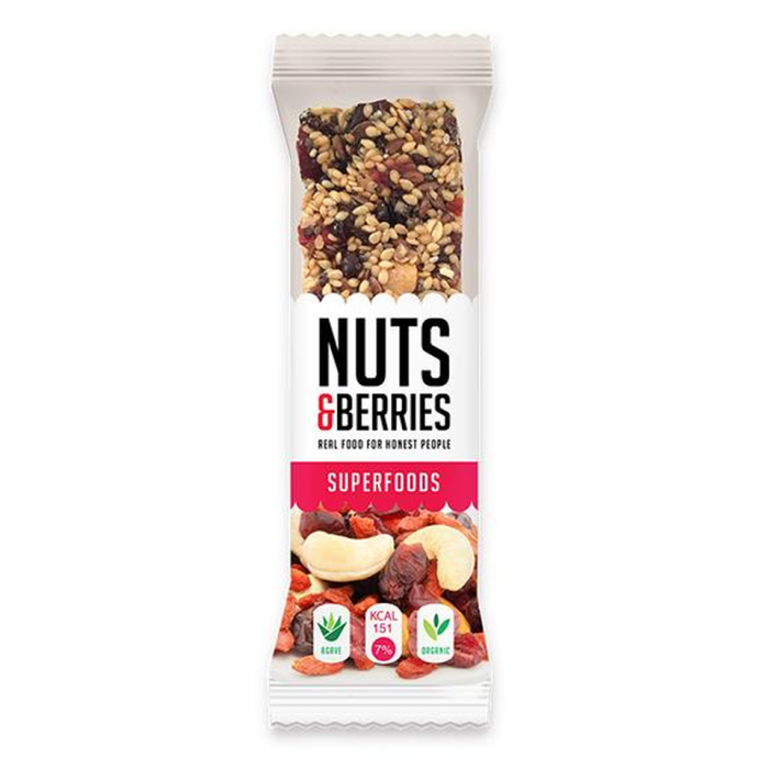 Barreta Superfoods Nuts&Berries 40 g