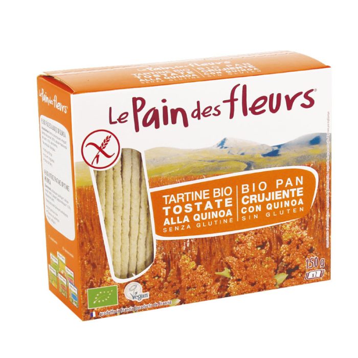 CRACKER QUINOA LE PAIN DES FLEURS 150G
