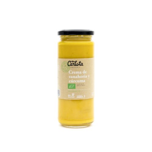 CREMA DE PASTANAGA I CÚRCUMA BIO