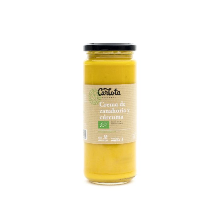 CREMA DE PASTANAGA I CÚRCUMA BIO