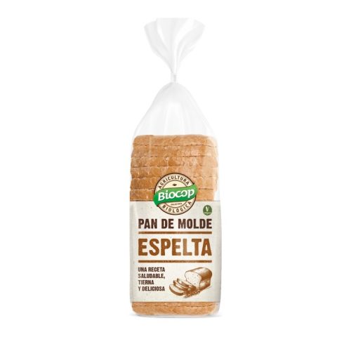 PAN MOL. BLANDO TRIGO ESPELTA BLANCO BIOCOP 400G