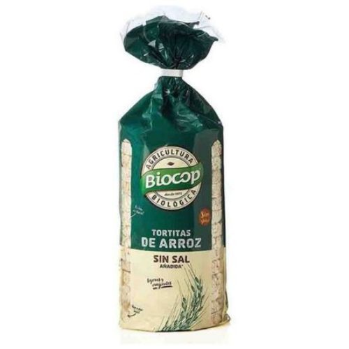 TORTITAS D’ARRÒS SENSE SAL BIOCOP 200 G